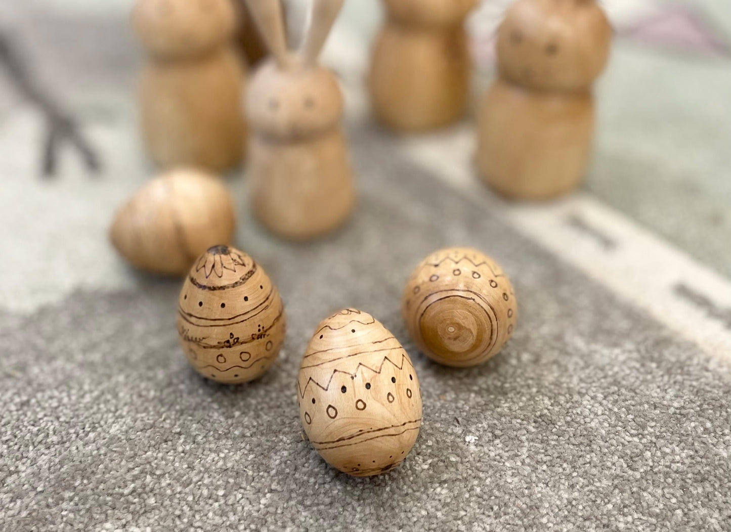 Wooden Easter Bunny