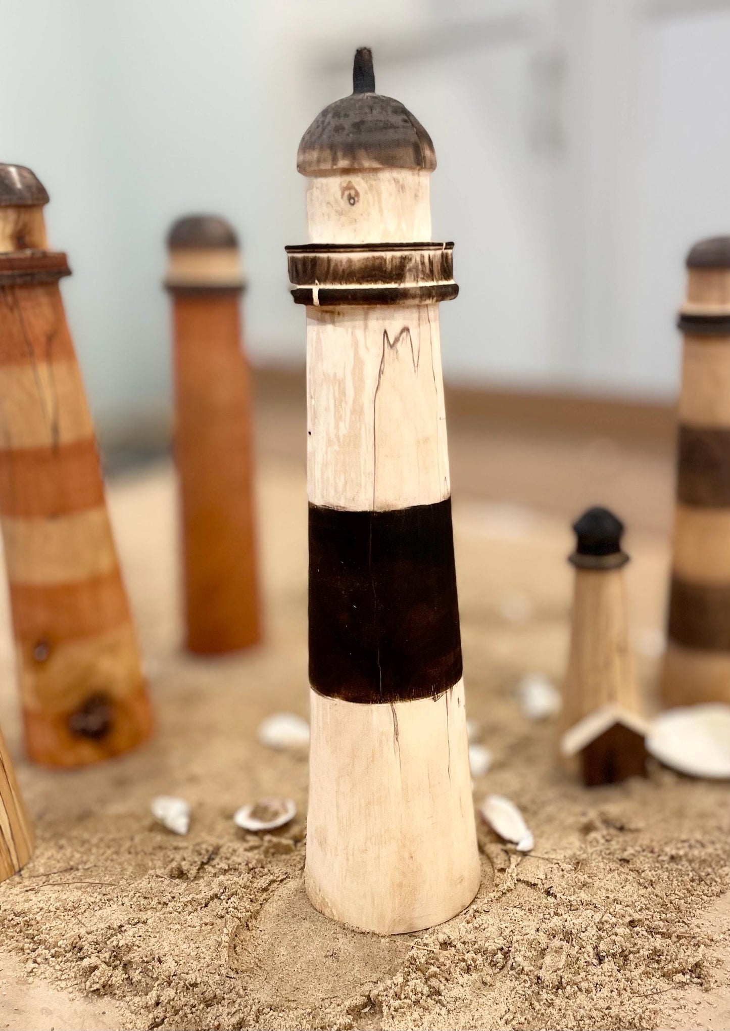 Wooden Replica Lighthouse