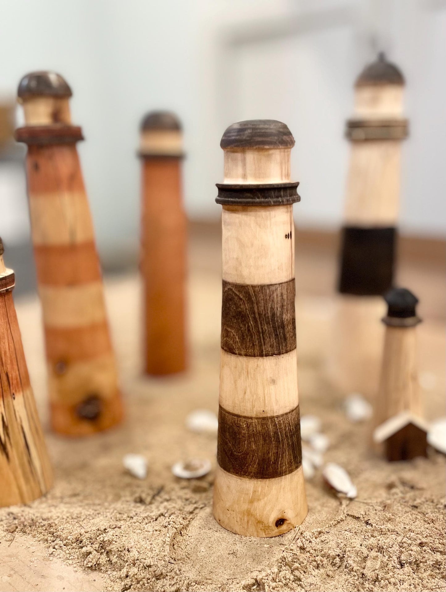 Wooden Replica Lighthouse