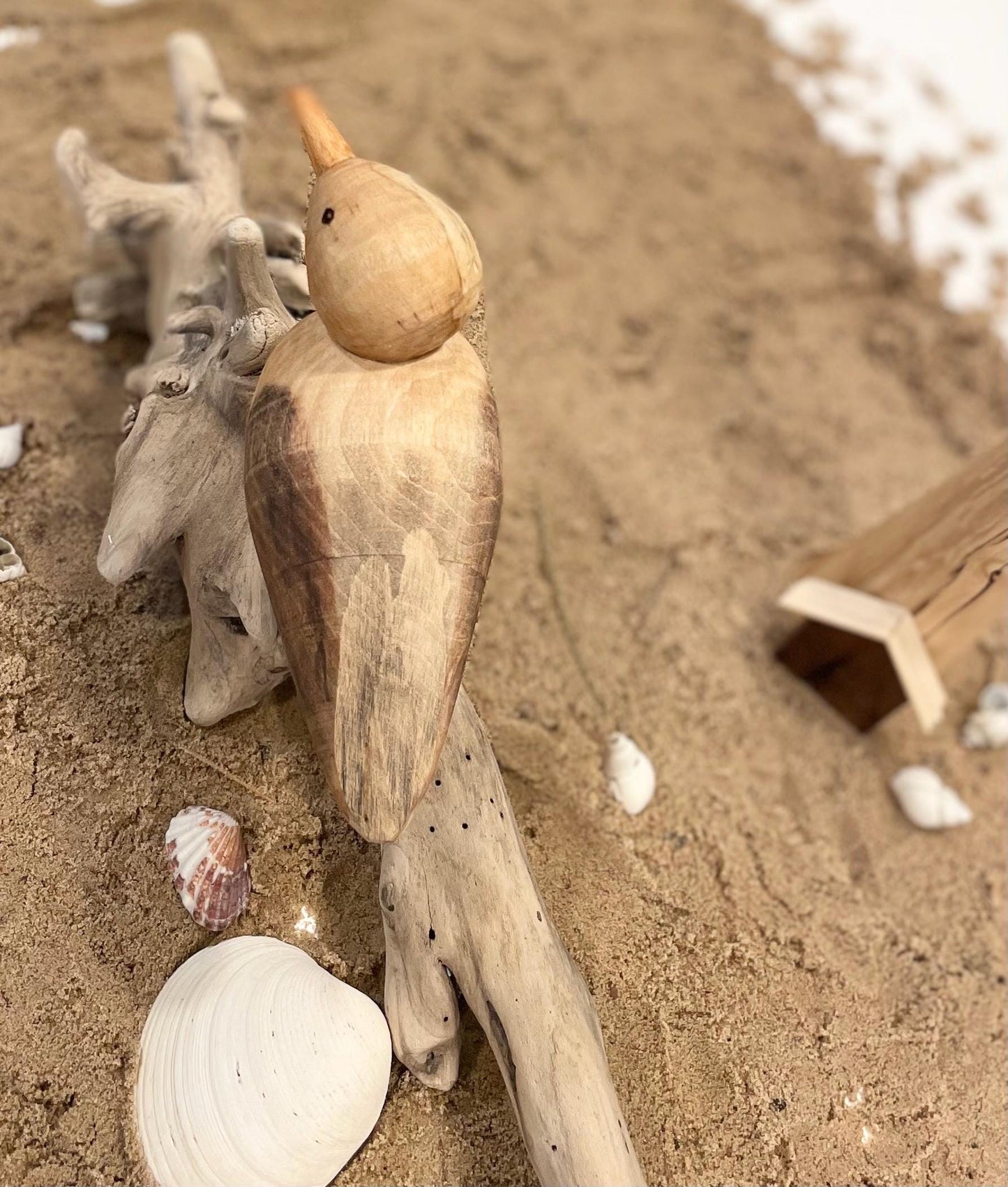 Sand Plover Driftwood Sculpture