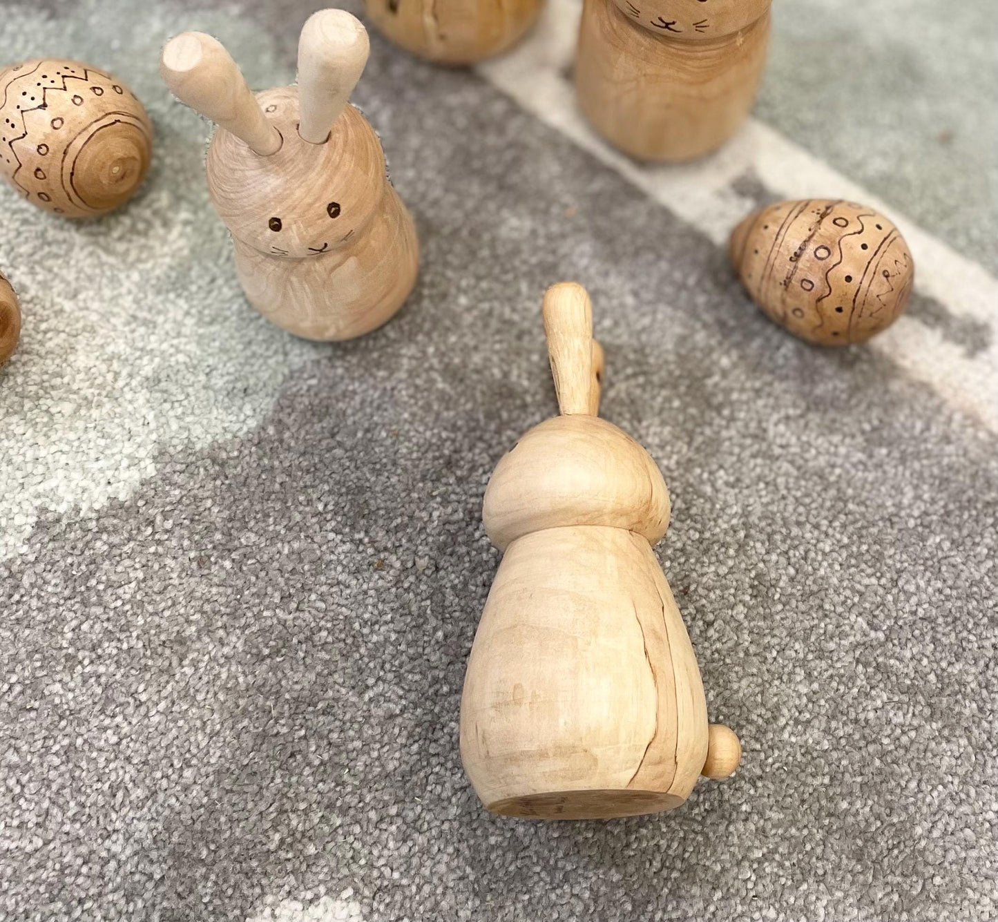 Wooden Easter Bunny