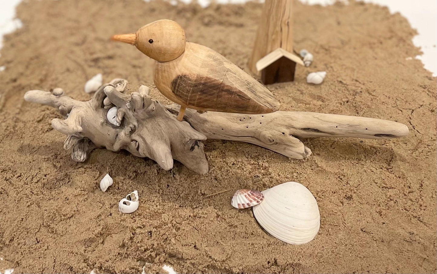 Sand Plover Driftwood Sculpture
