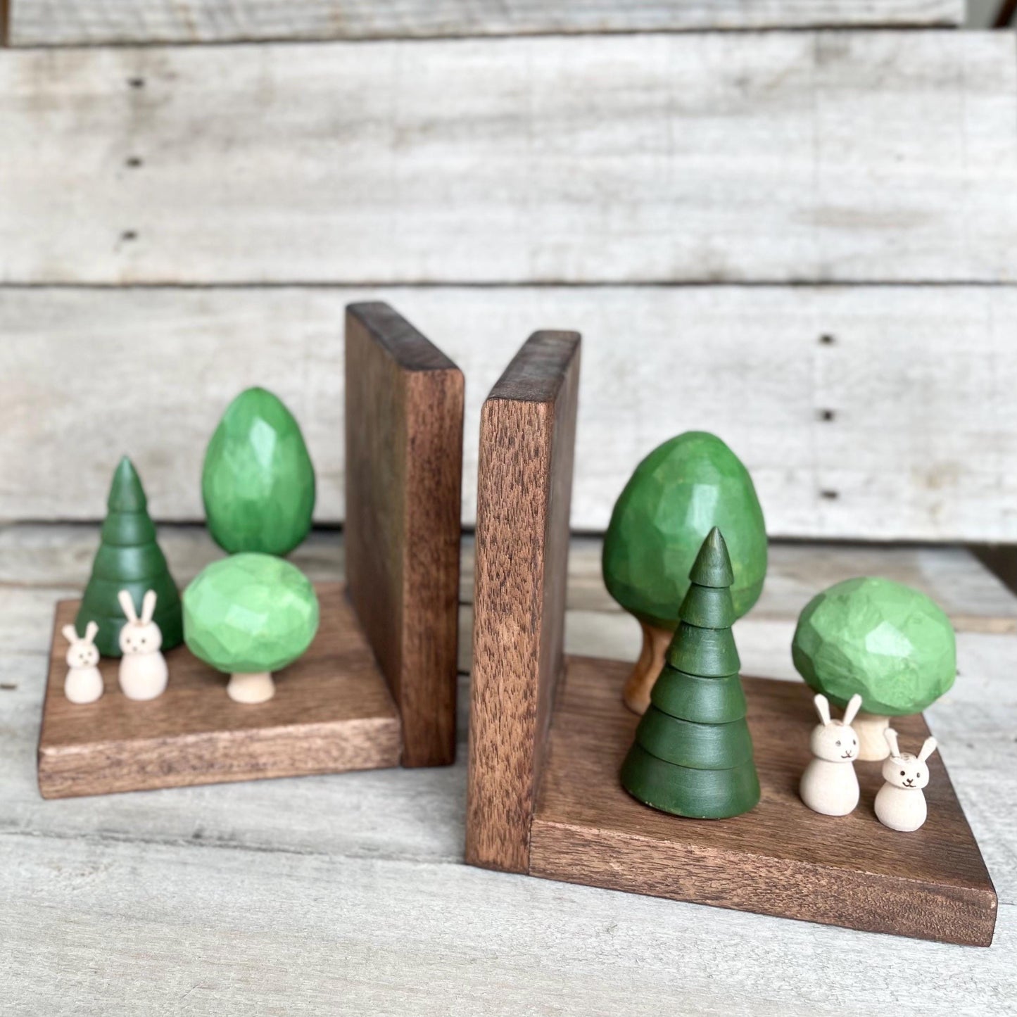 Forest Theme Book Ends