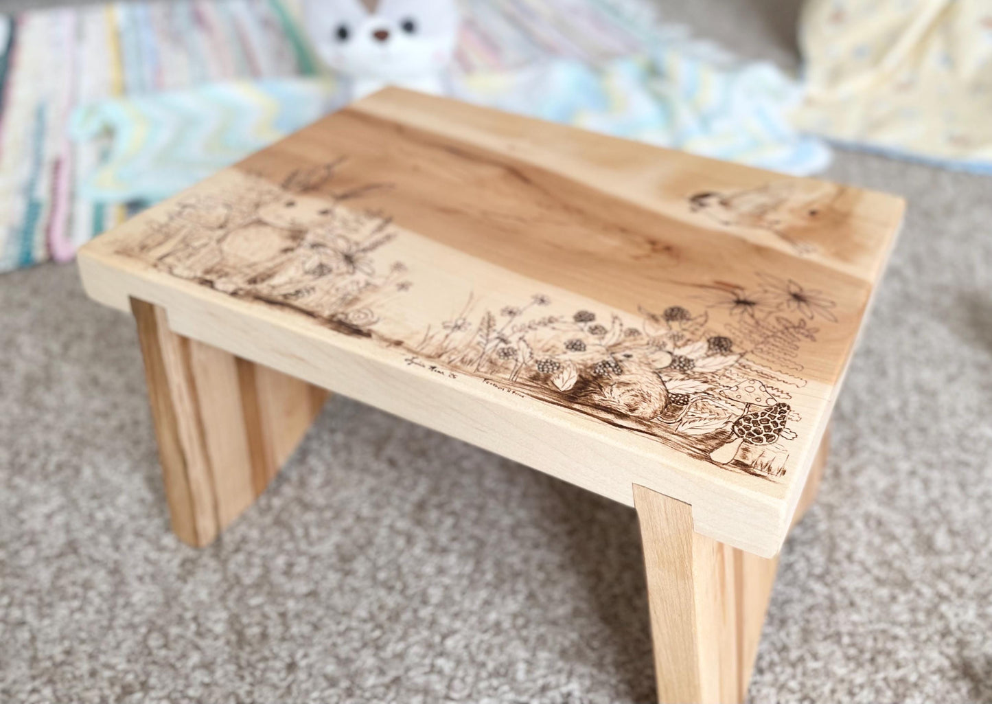 Personalized Child’s Step Stool