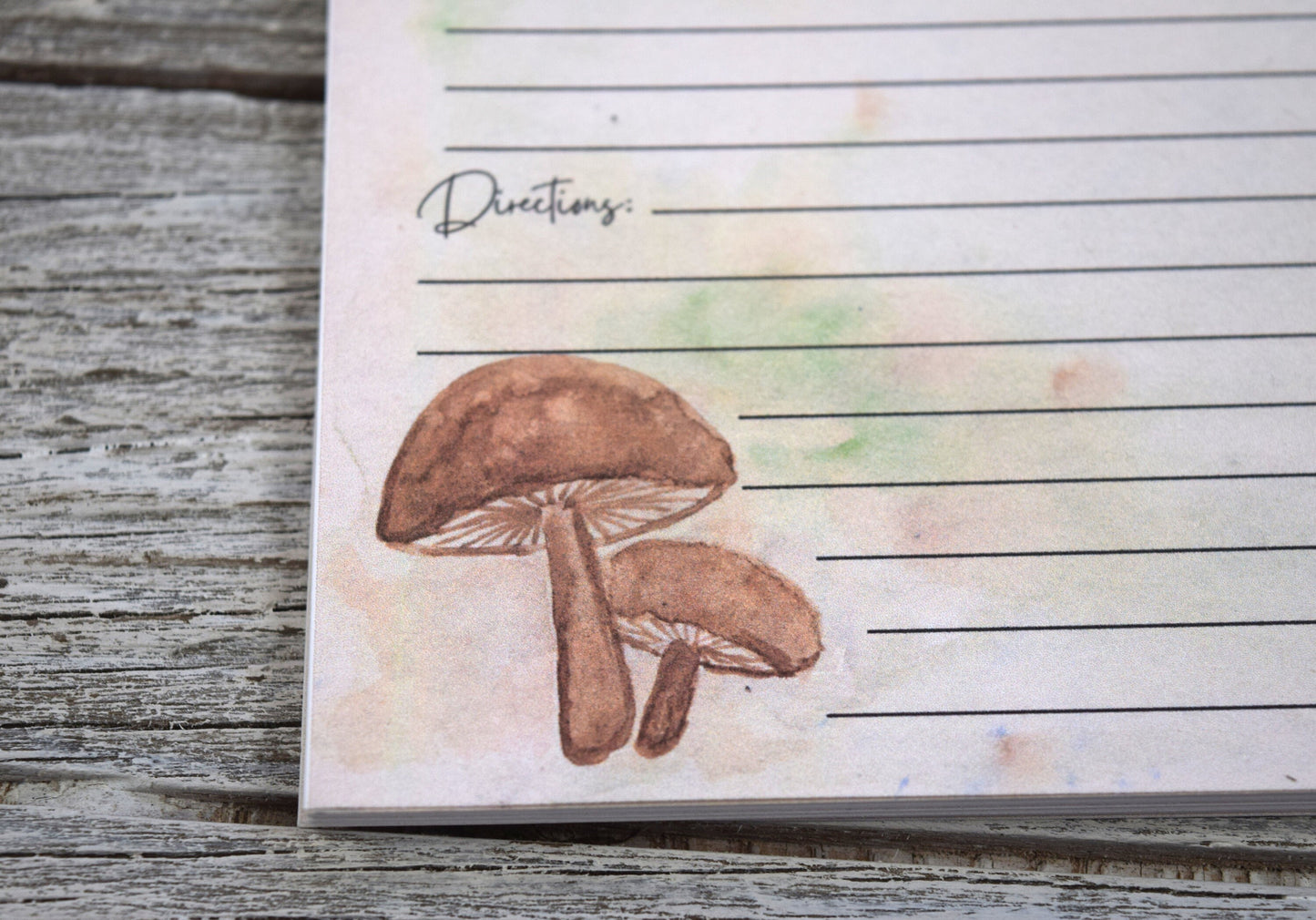 Mushroom Recipe Cards