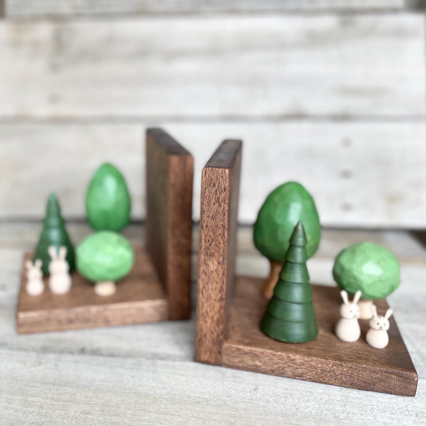 Forest Theme Book Ends