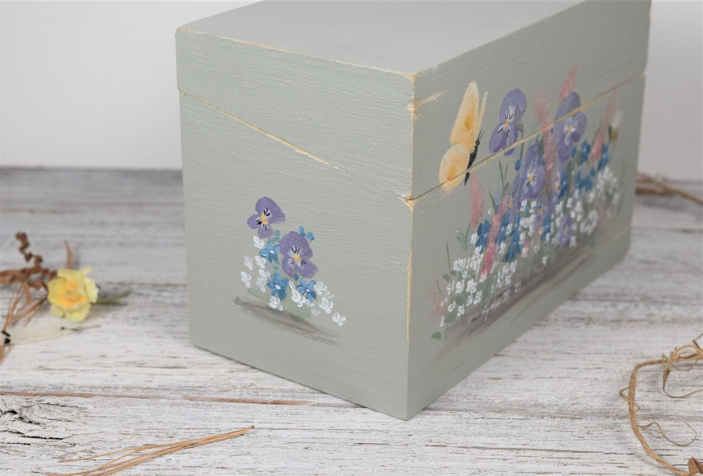 Wildflower Recipe Box