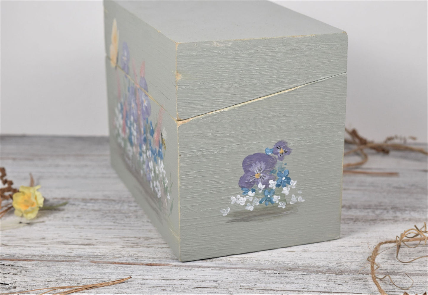 Wildflower Recipe Box