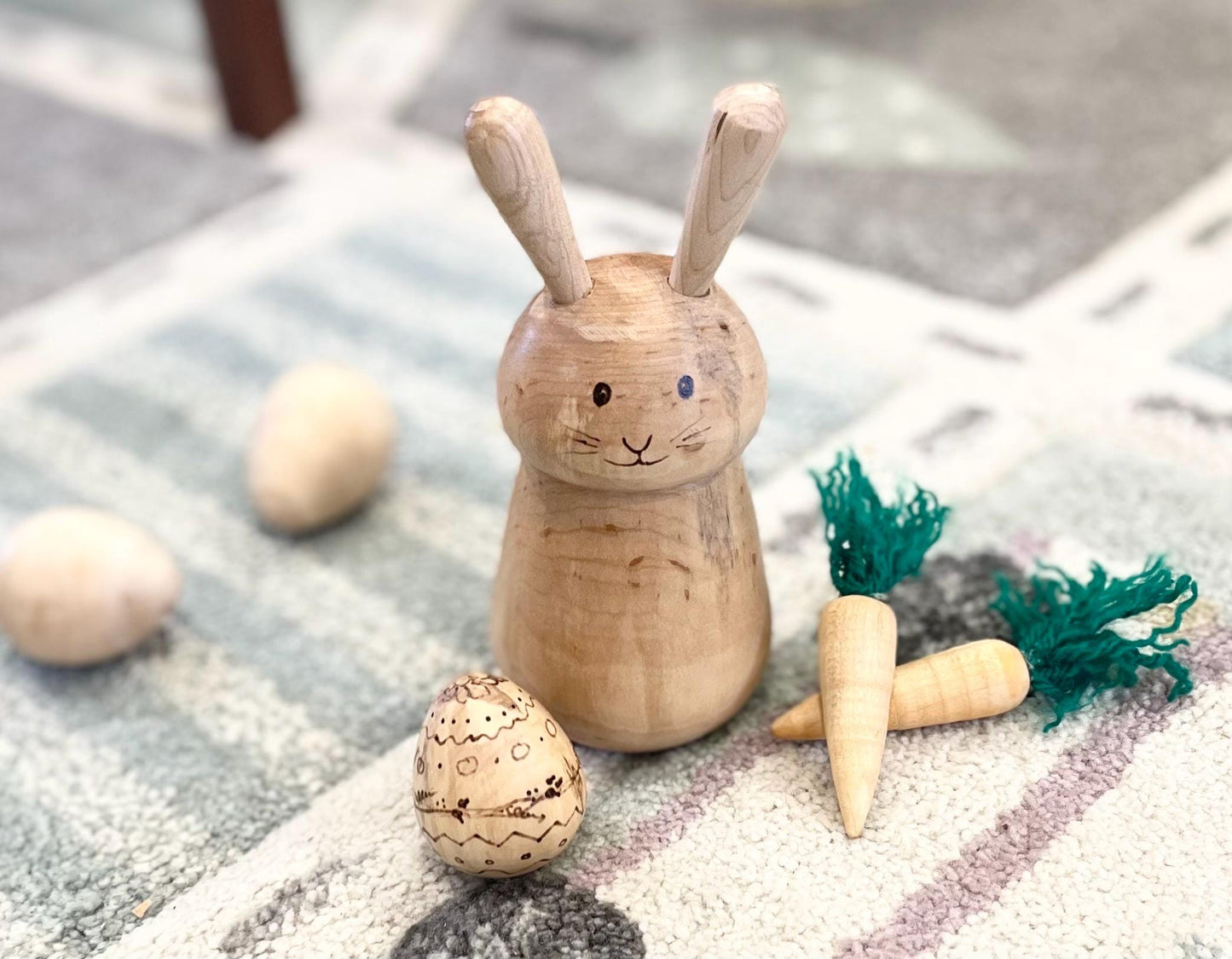 Wooden Easter Bunny
