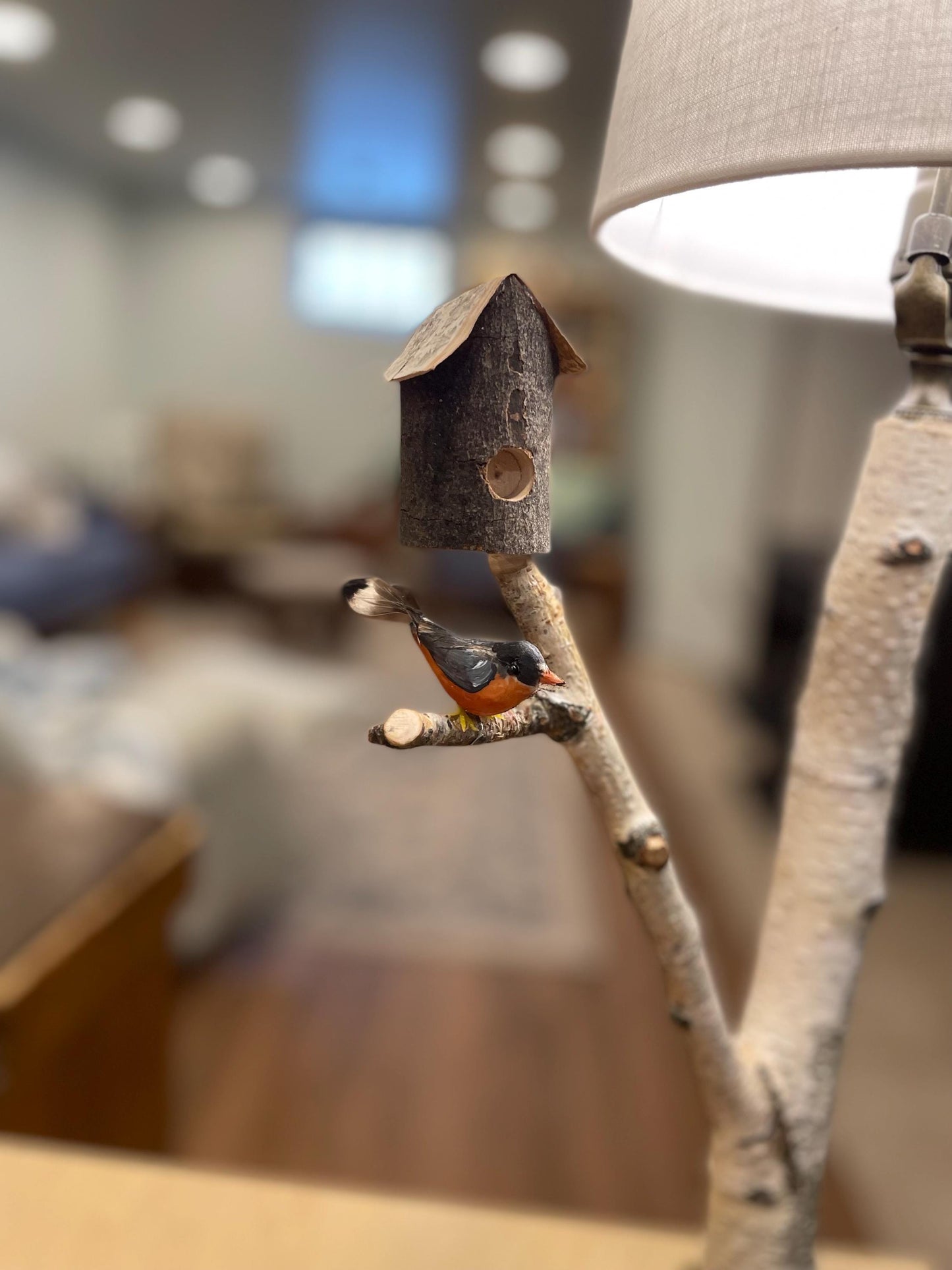 Birch Table Lamp