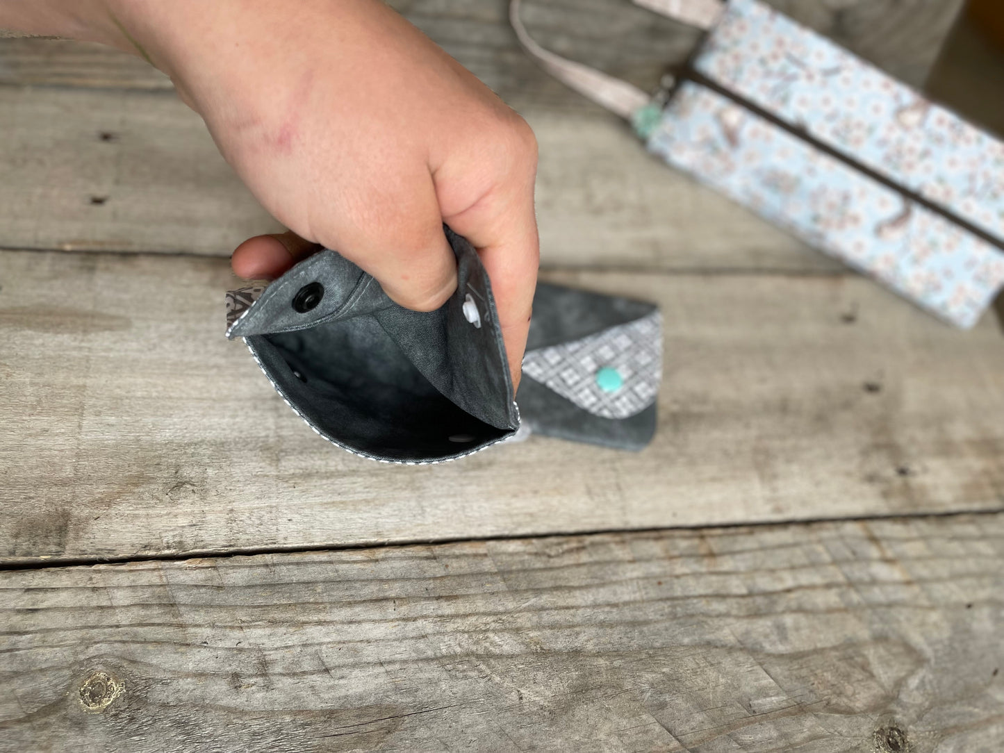 Handmade Snap Pouch