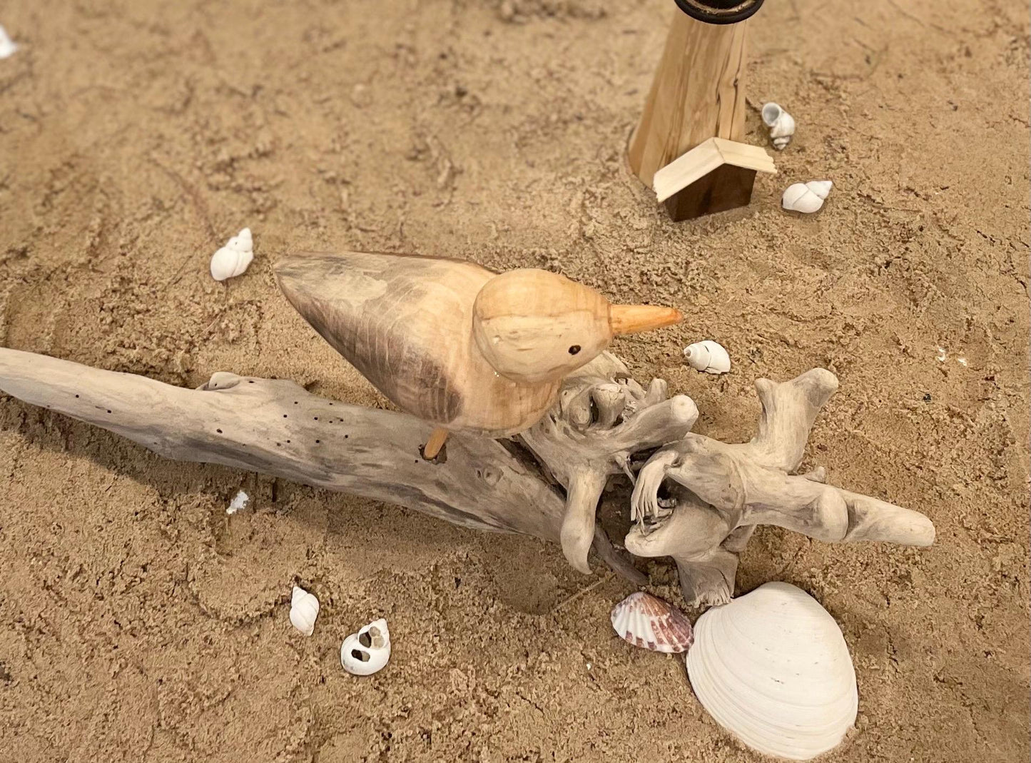 Sand Plover Driftwood Sculpture
