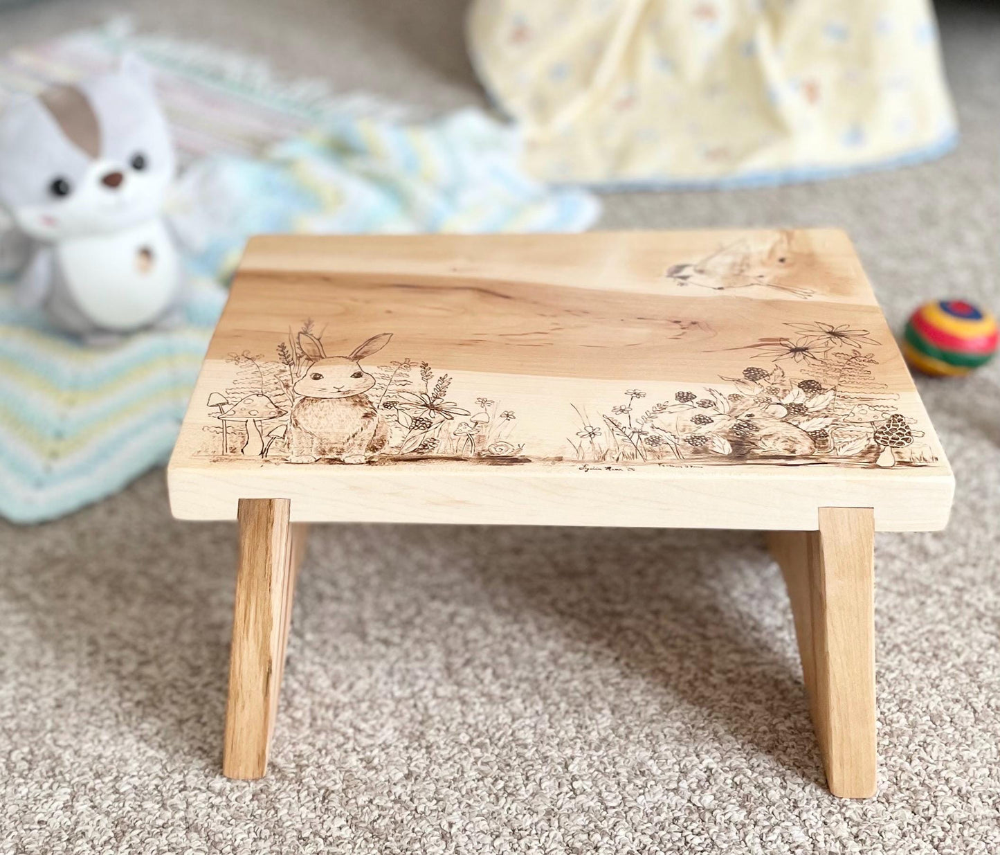 Personalized Child’s Step Stool