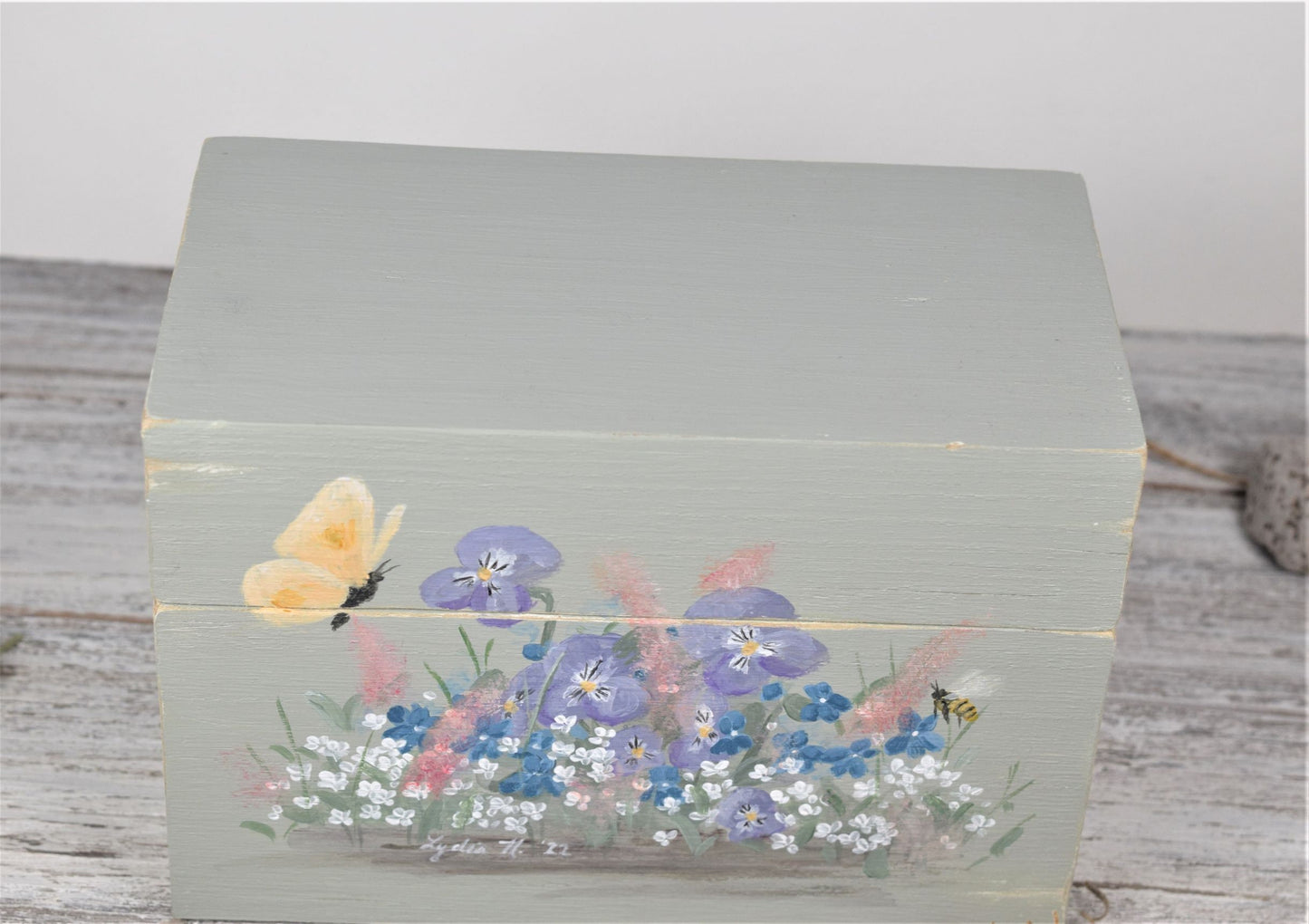 Wildflower Recipe Box