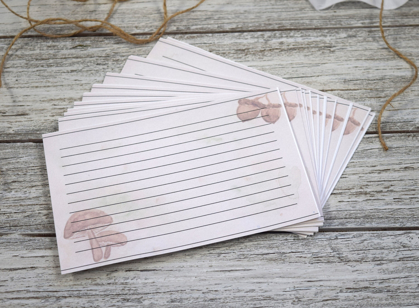 Mushroom Recipe Cards