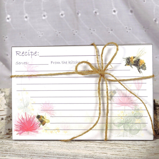 Bumblebee Recipe Card