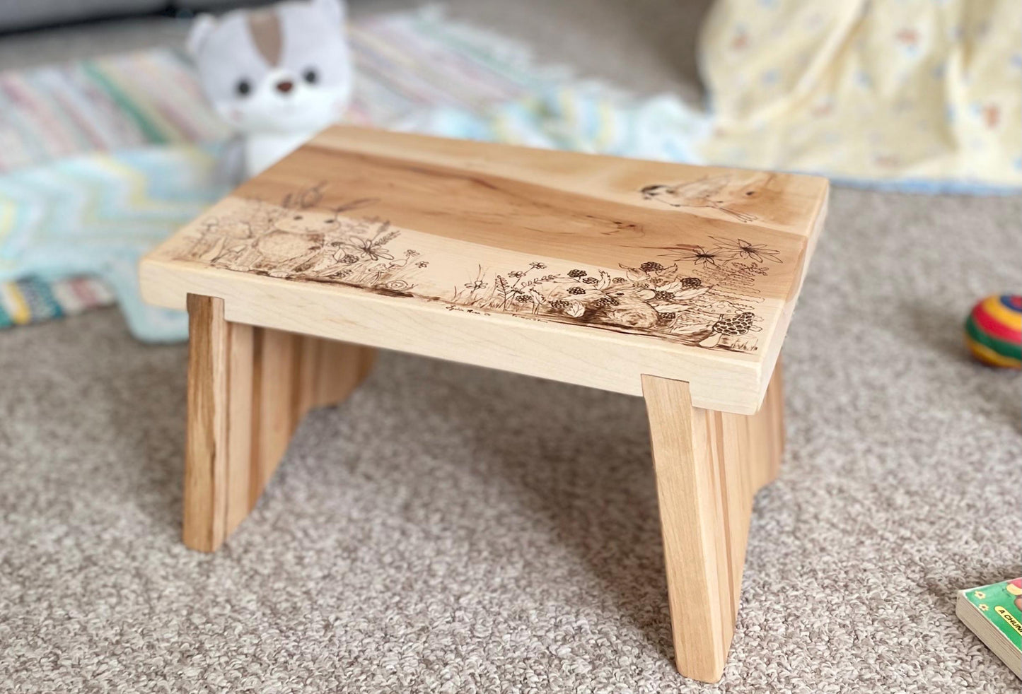 Personalized Child’s Step Stool