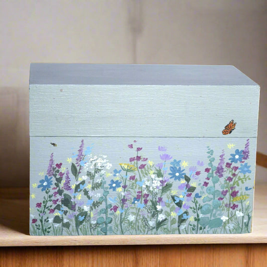 Wildflower Recipe Box