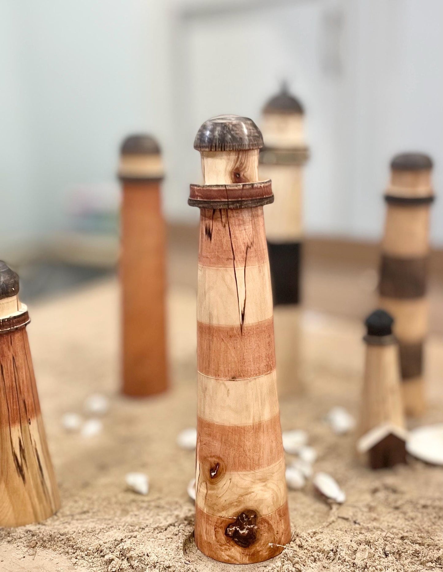 Wooden Replica Lighthouse