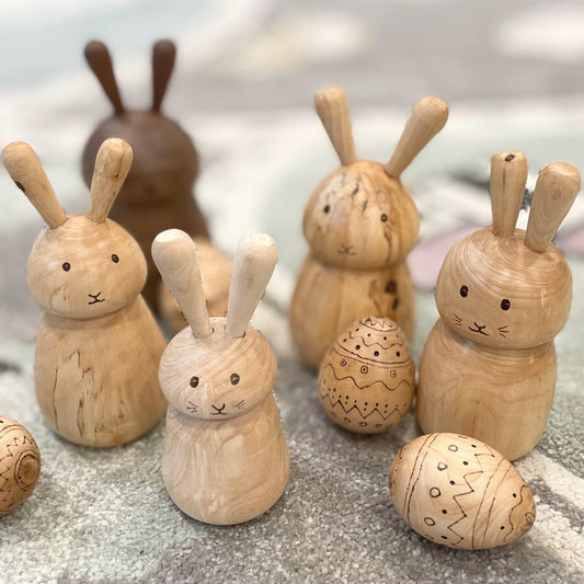 Wooden Easter Bunny
